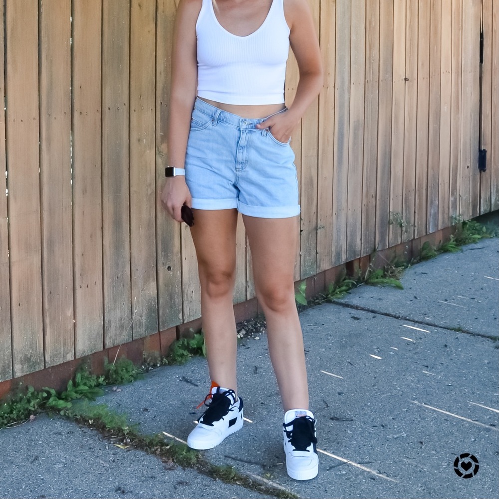 Off white sneakers